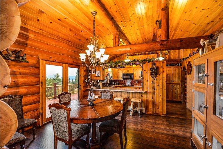 rustic style living room