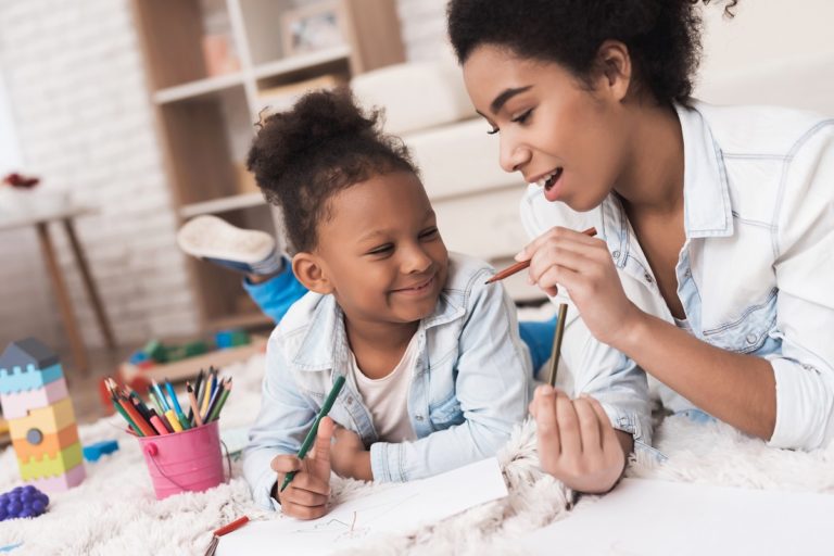 mother and daughter