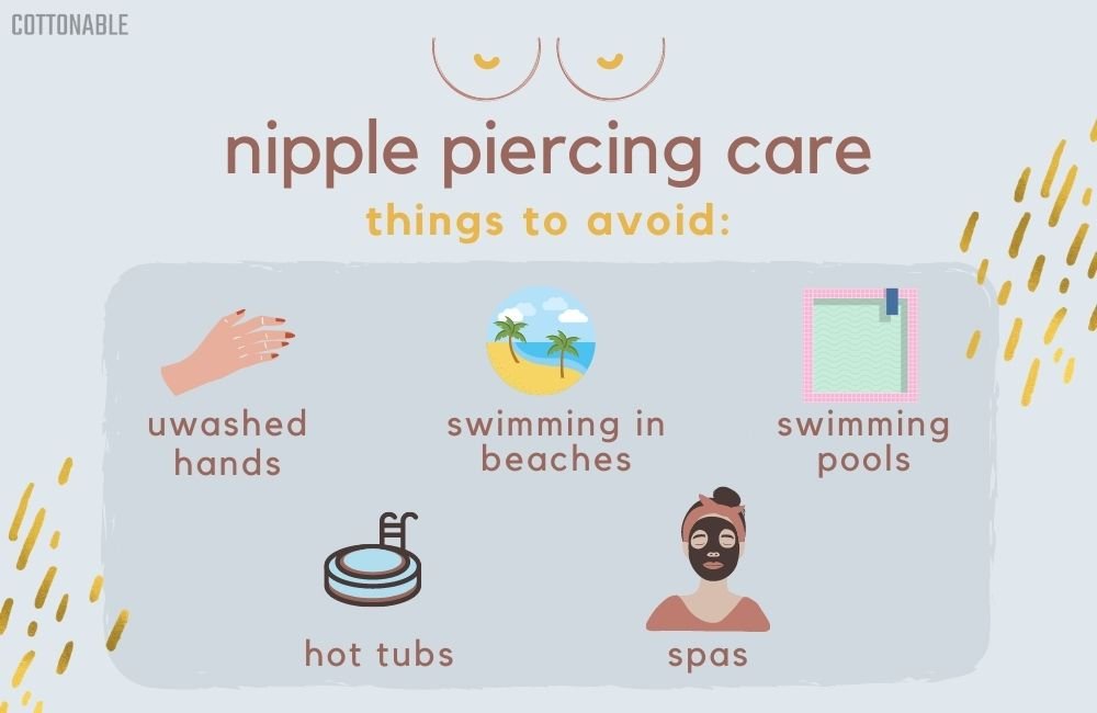 nipple piercing care