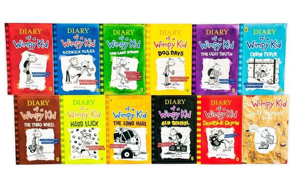 collection of Diary of a Wimpy Kid